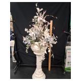 Ceramic Pedestal Flowers (Over 48' tall)