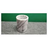 Round Marble Utinsel Holder