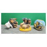 Ceramic Native American Decor