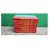 9)  Vintage Collectible Hardback Books