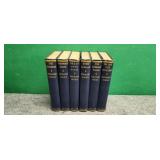 6) Vintage Collectible Hardback Books
