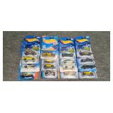 16) Vintage Hot Wheels Die Cast Cars