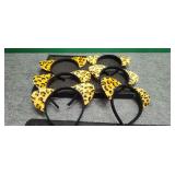 6)  New Leopard Print Cat Headbands