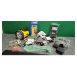 Assortment of Garage Items Propane Hose & More