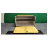 Vintage Metal Bread Box