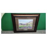 21 1/2'ï¿½ 25 1 1/2' Weber State Signed Art