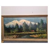 Robert Wood Print. 48 x 24