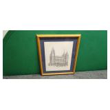 16'ï¿½19' Chad Hawkins Art Signed Salt Lake Temple