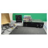 6) DVD's, Player & Sony Multi-Channel AV Receiver