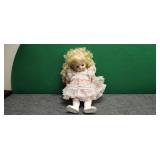 Vintage Porcelain Poseable Jointed Doll