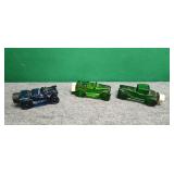 3) Vintage Full Avon After Shave Decanters