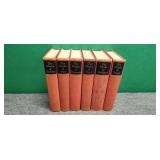 6) Vintage Collectible Hardback Books