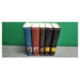 5)  Vintage Collectible Hardback Books