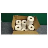 12) Rolls of Paper Stickers / Labels