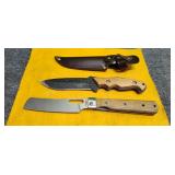 Two 4' Blade knives