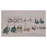 11) Pairs of Earrings