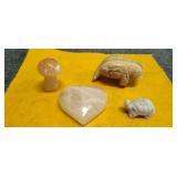 Polished Carved Stones