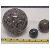 Volcano Agate, Yooperlite, Dark Larvikite