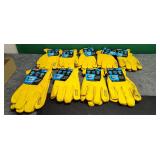 9 elk skin XXL winter lined gloves