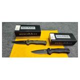 Two belt knives possibly fake