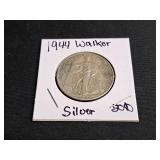 1944 Walking Liberty Silver Half Dollar