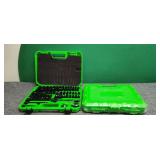 Two 50 piece socket sets by Bourvill