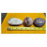 Three Beautiful Polished Stones