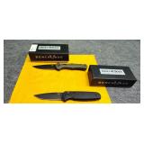 Two belt knives possibly fake