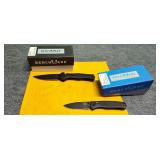 Possibly fake belt knives