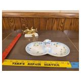 50's Lefton Miss Priss Divided Candy or Relish