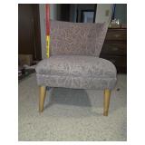 Kroehler mid-century slipper chair