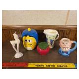 M&m cookie jar grape pitcher strawberry sugar