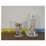 Fenton and lefton figurines