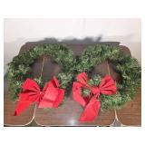 Christmas wreaths 2ct