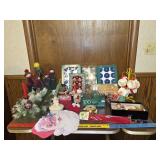 Shinny brights bulbs, santa cups bubbler lights