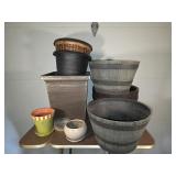 Flower pots