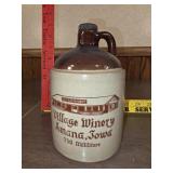 Village winery crock 750 ml w/cork