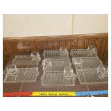 Glass snack sets 8ct