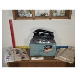 General Electric Iron w/box and patterns