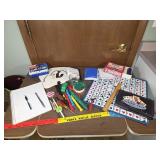 Recorders, fan, poker chips cards