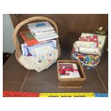 Cards and napkins