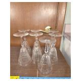 Cambridge Glass Company Rose Point 3121 Tiffin