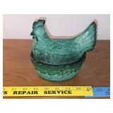 Hens on a Nest 'Evergreen' or 'Teal candy dish