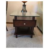 Laketom walnut end table