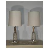 Table lamps matching pair