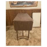 drop-leaf table