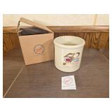 Red wing 50th heart if iowa crock in box