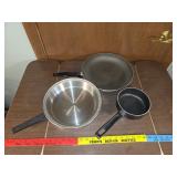 Large skillet and pot