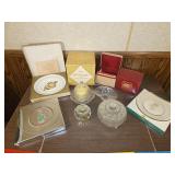 Avon plates and butter Dish