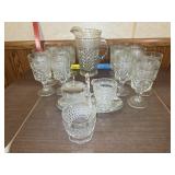 Wexford pitcher and 13ct glasses set